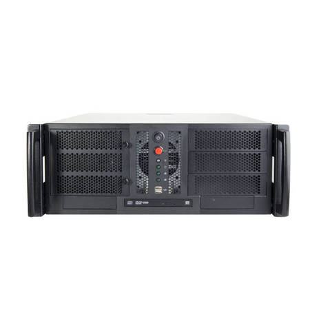 CHENBRO No Power Supply 4U Open-bay Rackmount Server Chassis w/ 2x ODD Cages RM41300